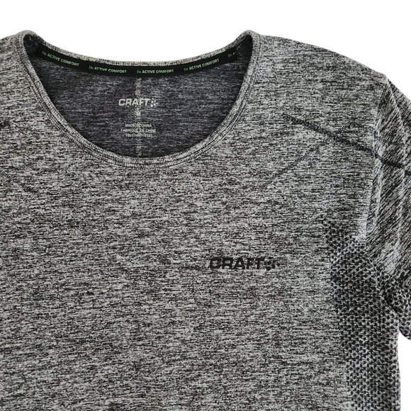 CRAFT Active Comfort Men's Long-Sleeved Thermal Underwear running gray medium - Picture 8 of 13